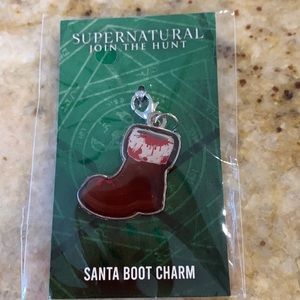 Supernatural Santa Boot Charm